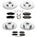 Power Stop K114 - Front and Rear Z23 Evolution Sport Brake Kit