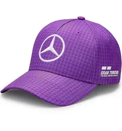 Original Mercedes-AMG Lewis Hamilton Anniversary Children&#039;s Cap Black F1 2022