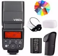 Godox V350S 2.4G TTL Li-ion Camera Flash 1/8000s Wireless Transmission For Sony