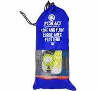 Fox 40 Marine Water Safety Rope and Float 50&#039; (15m)