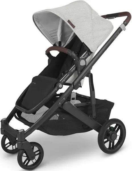 UPPAbaby CRUZ V2 Stroller - Color: Gwen: Green Mélange/ Carbon Frame/ Saddle ...