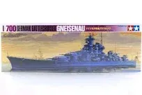 Tamiya Models Gneisenau Battleship