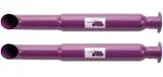 50232FLT Flowtech Purple Hornies Glasspack