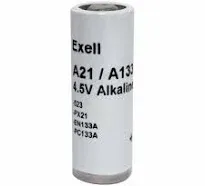 Exell Battery A21PX Battery Fits Praktica EE2 EE3 LLC PLC2 PLC3 VLC