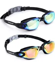 Swim Goggles Pack of 2 Swimming Goggle No Leaking Adult Men Women Youth