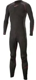 Alpinestars Ride Tech Lite Black Red 1 Piece Undersuit