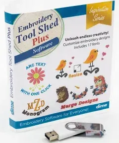 Embroidery Tool Shed Plus