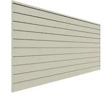 Proslat PVC Slatwall 8 ft. x 4 ft. Charcoal