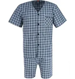 Hanes Men's Short Sleeve Short Leg Pajama Set