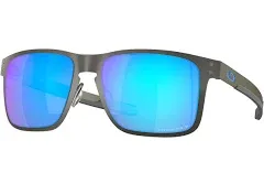 Oakley Holbrook Metal Sunglasses Matte Black with Prizm Grey Lens