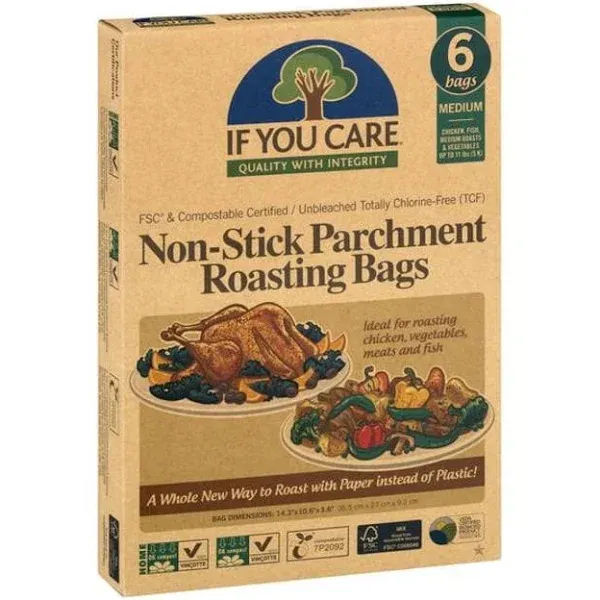 If You Care Non-Stick Parchment Roasting Bags