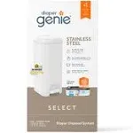 Diaper Genie Select Diaper Pail - White