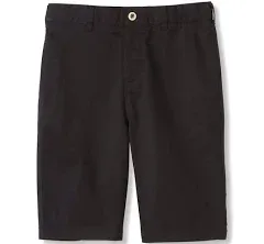 French Toast Boys' Adjustable Waist Flat Front Short