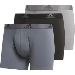 adidas Men's Stretch Cotton 3-Pack Trunk