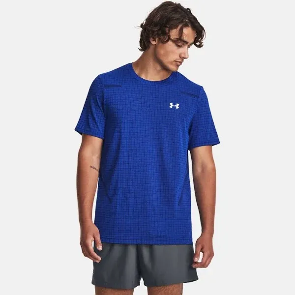 "Men's UA Seamless Grid Short Sleeve"