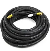 Goodyear 25&#039; x 3/8&#034; Rubber Air Hose 250 PSI Air Compressor Hose USA Made 12187