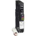 Square D QO Circuit Breaker AFCI/GFCI Dual Function 15 Amp Single-Pole Plug-On