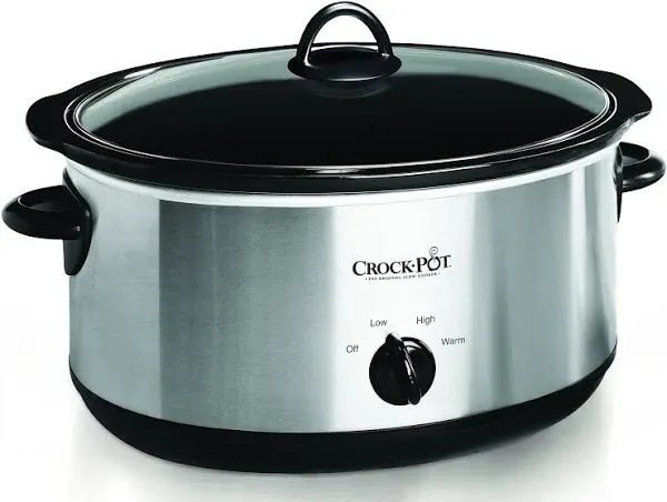 Crock-Pot Oval Manual Slow Cooker 8 Quart