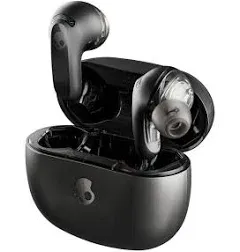 Skullcandy Rail XT - True Wireless Earphones with Mic - In-Ear - Bluetooth - True Black