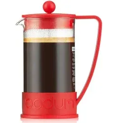 Brazil French Press 8, Cup Red