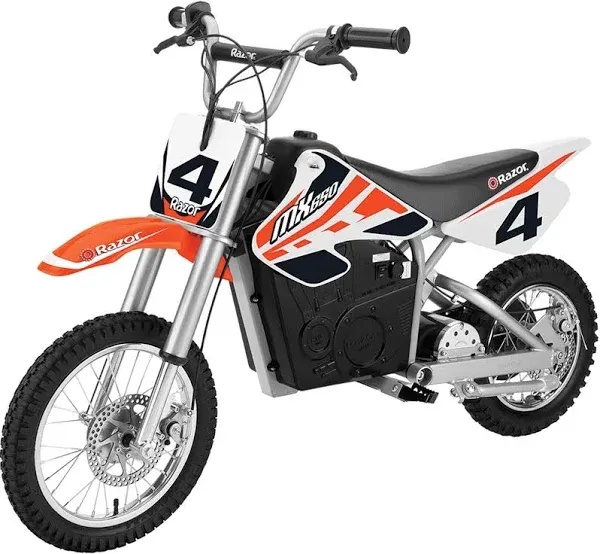 Razor MX650 Dirt Rocket Electric Bike, Yellow