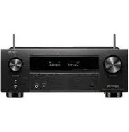 Denon AVR-X2800H AV Surround Receiver 7.2-Channel 8K Ultra HD Black AC 100V New