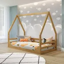 P'kolino Casita Kids Twin Floor Bed