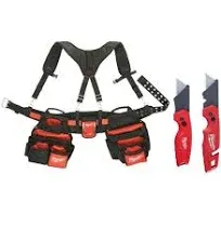 general contractor work belt with suspension rig