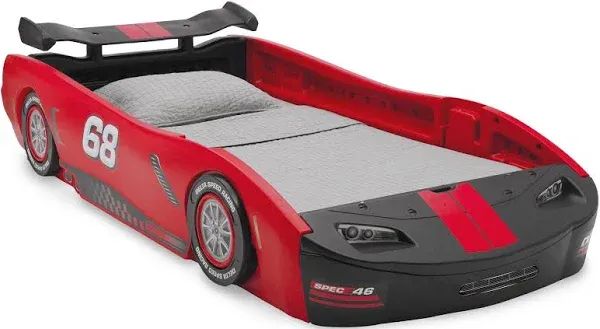 Delta Children Turbo Race Car Twin Bed