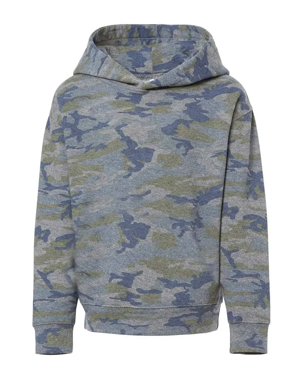 Rabbit Skins 3326 Toddler Pullover Fleece Hoodie - Vintage Camo - 5/6