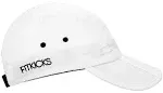 FITKICKS Folding Adjustable Cap UPF 50+ Active Lifestyle Hat Unisex Headgear (White V2)…