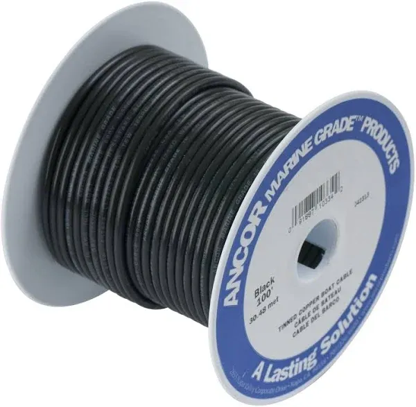 Ancor 25ft 4 AWG Tinned Copper Wire