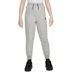 Nike Girls' Tech Fleece Jogger Pants, Small, Dk Grey Heather