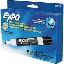 Expo Dry Erase Markers Low-Odor