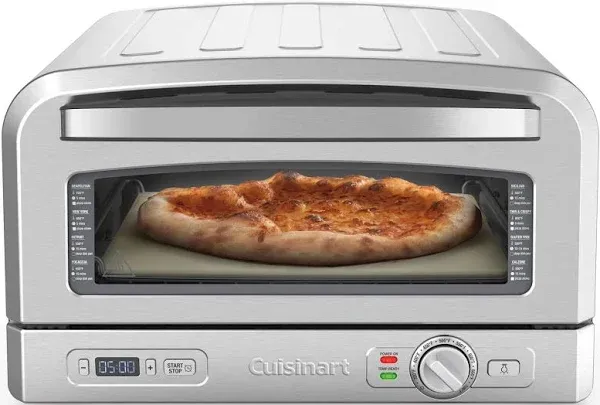 Cuisinart - Indoor Electric Pizza Oven - CPZ-120 - Silver~