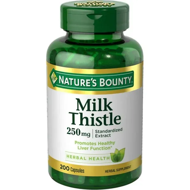 Nature's Bounty Milk Thistle Capsules