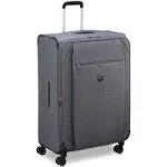 Delsey Rami 28" Large Expandable Spinner Luggage Heather Grey