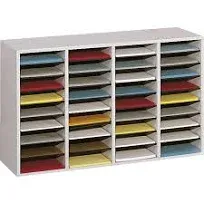 Safco Adjustable Wood Literature Organizer