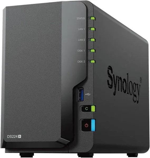 Synology DS224+ 2-Bay DiskStation NAS