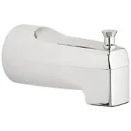 Moen 3931 Diverter 5.5 in. Tub Spout with Slip Fit Connection in Chrome