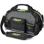 AWP 16 Inch TrapJaw Tool Bag with Spring-Loaded Technology and Lockable Pull Handles, Water-Resistant Construction