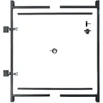 Adjust-A-Gate Steel Frame Gate Building Kit, 60"-96" Wide Opening Up to 6' High