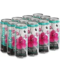 Arizona Black & White Tea, 23.5000-Ounces (Pack Of 24)