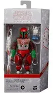 Hasbro Star Wars Black Series Mandalorian Warrior Holiday Edition Action Figure