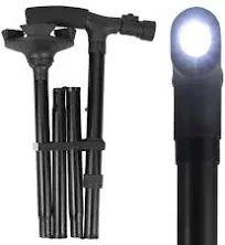 Vive LED Folding Cane with Light