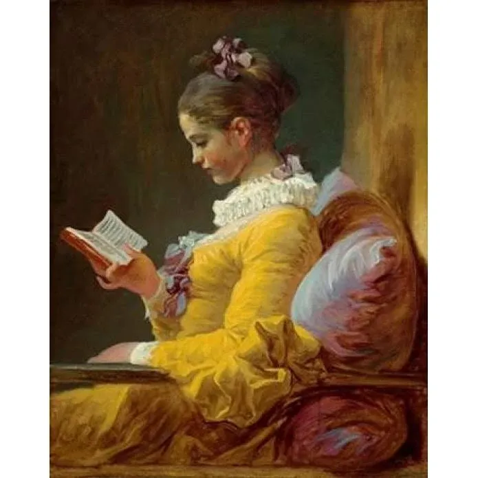 Young Girl Reading Poster Print By Jean Honore Fragonard