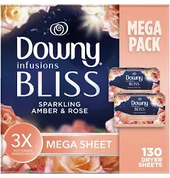 Downy Infusions Amber Dryer Sheets