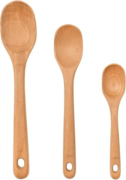 Set of 3 Wood Spoons