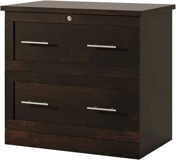 Realspace 29-7/16"W x 18-1/2"D Lateral 2-Drawer File Cabinet