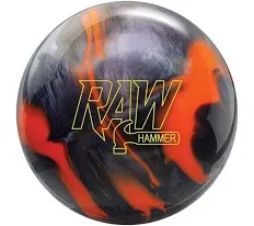 Hammer Raw Hammer Orange/Black Bowling Ball